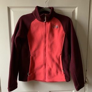 North Face Fleece Zip Up - Women’s Small